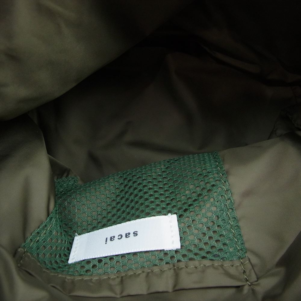 Sacai サカイ 23-0536S Hello sacai 限定 巾着 ポーチ バッグ ブラック系【中古】