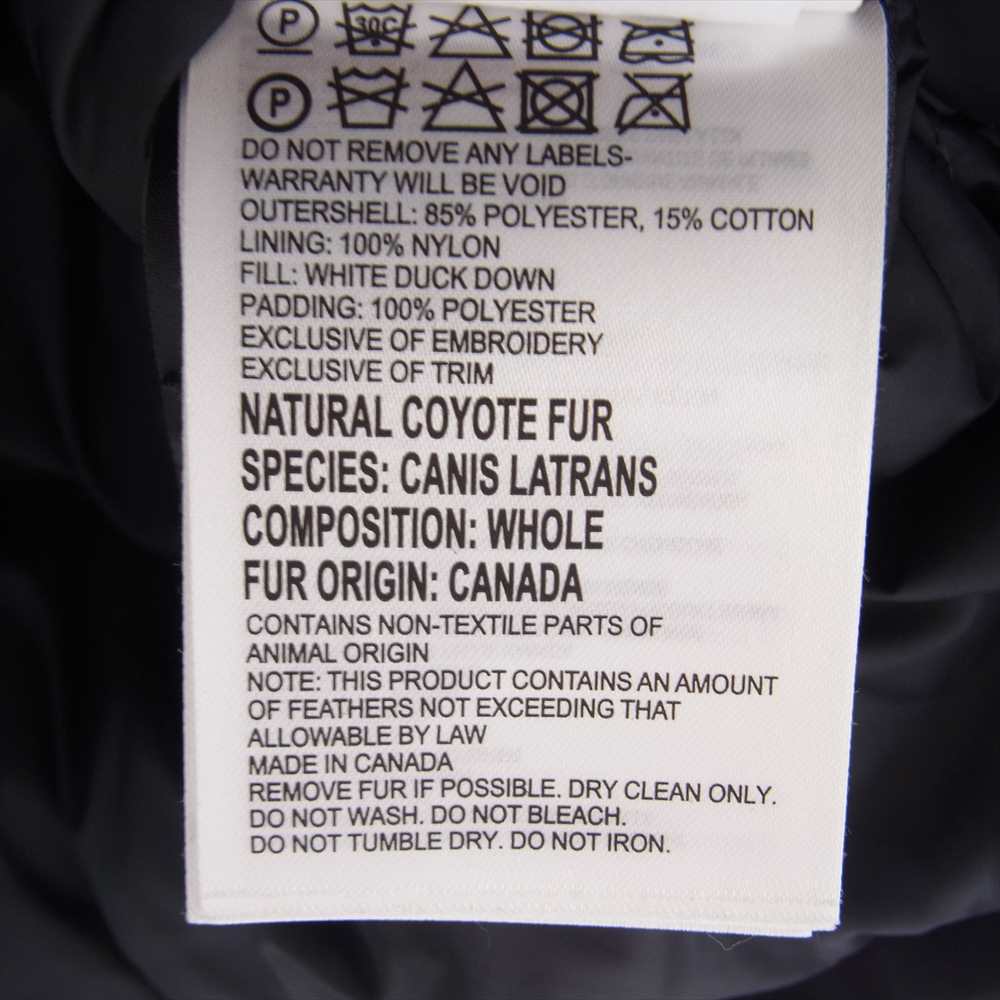 CANADA GOOSE カナダグース 3571JM サザビーリーグタグ 国内正規品 GLADBURY グラッドバリー ダウンジャケット  ブラック系 S【中古】