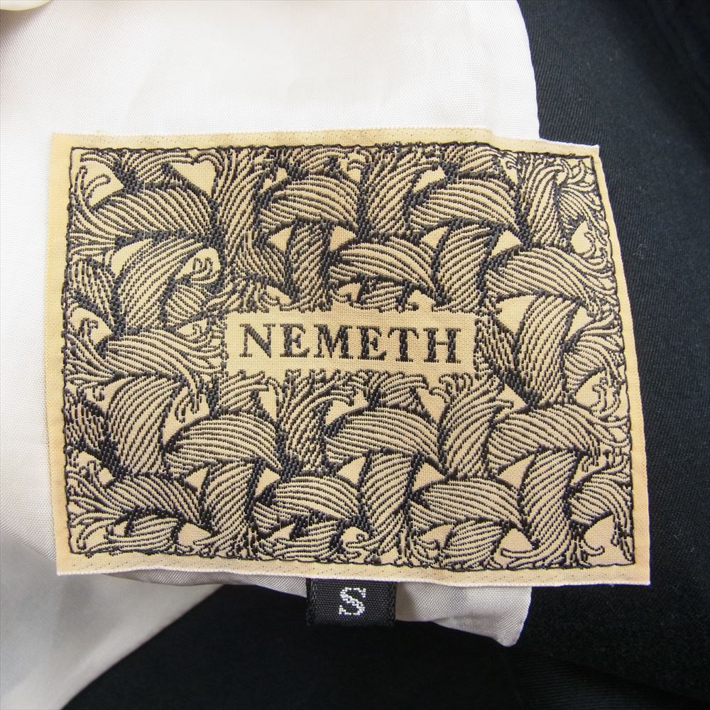 ネメス 673 4B 3B段返り テーラード ジャケット ブラック系 S【中古】