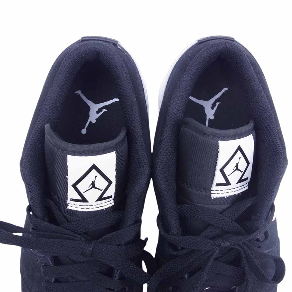 NIKE AIR JORDAN ナイキ ジョーダン DH6931-001 1 Low Omega Black White 1 ロー オメガ ブラック ホワイト ローカット スニーカー ブラック系 27cm【中古】