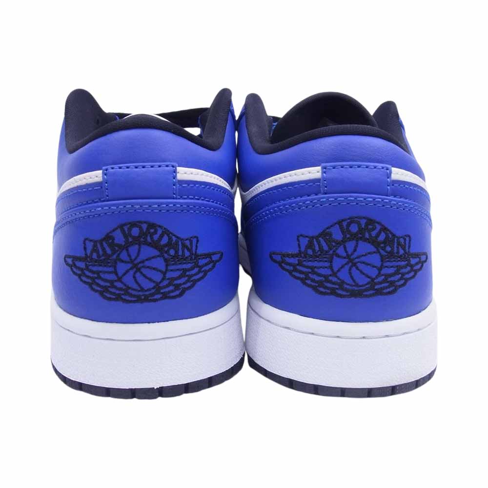 NIKE AIR JORDAN ナイキ ジョーダン 553558-124 1 Low Game Royal ロー ゲーム ロイヤル ローカット スニーカー ホワイト系 ブルー系 27cm【極上美品】【中古】