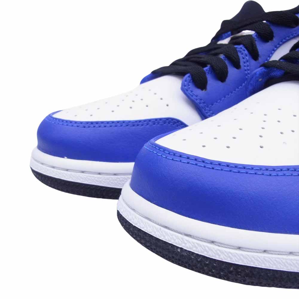 NIKE AIR JORDAN ナイキ ジョーダン 553558-124 1 Low Game Royal ロー ゲーム ロイヤル ローカット スニーカー ホワイト系 ブルー系 27cm【極上美品】【中古】