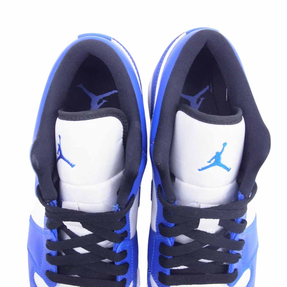 NIKE AIR JORDAN ナイキ ジョーダン 553558-124 1 Low Game Royal ロー ゲーム ロイヤル ローカット スニーカー ホワイト系 ブルー系 27cm【極上美品】【中古】
