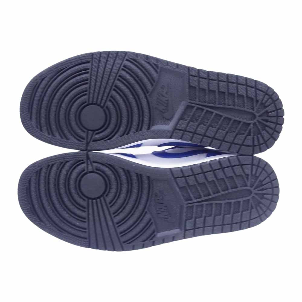 NIKE AIR JORDAN ナイキ ジョーダン 553558-124 1 Low Game Royal ロー ゲーム ロイヤル ローカット スニーカー ホワイト系 ブルー系 27cm【極上美品】【中古】