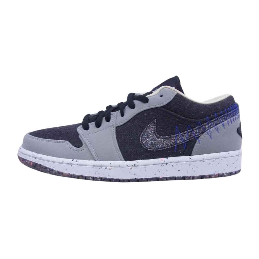 NIKE AIR JORDAN ナイキ ジョーダン DM4657-001 1 LOW CRATER 1 ロー クレーター ローカット スニーカー ダークグレー系 27cm【美品】【中古】