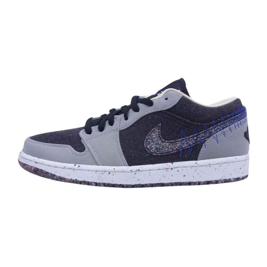 NIKE AIR JORDAN ナイキ ジョーダン DM4657-001 1 LOW CRATER 1 ロー クレーター ローカット スニーカー ダークグレー系 27cm【美品】【中古】