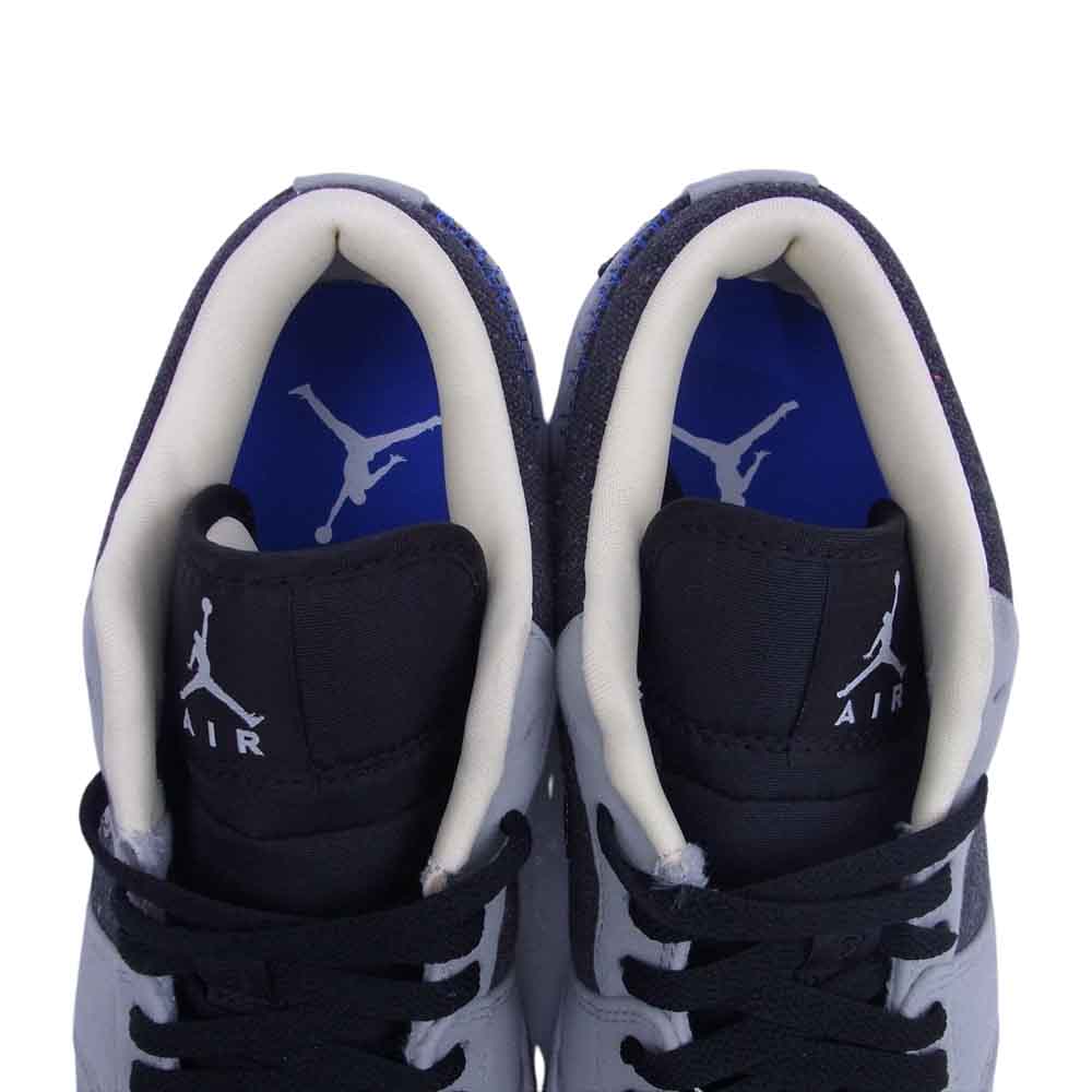 NIKE AIR JORDAN ナイキ ジョーダン DM4657-001 1 LOW CRATER 1 ロー クレーター ローカット スニーカー ダークグレー系 27cm【美品】【中古】