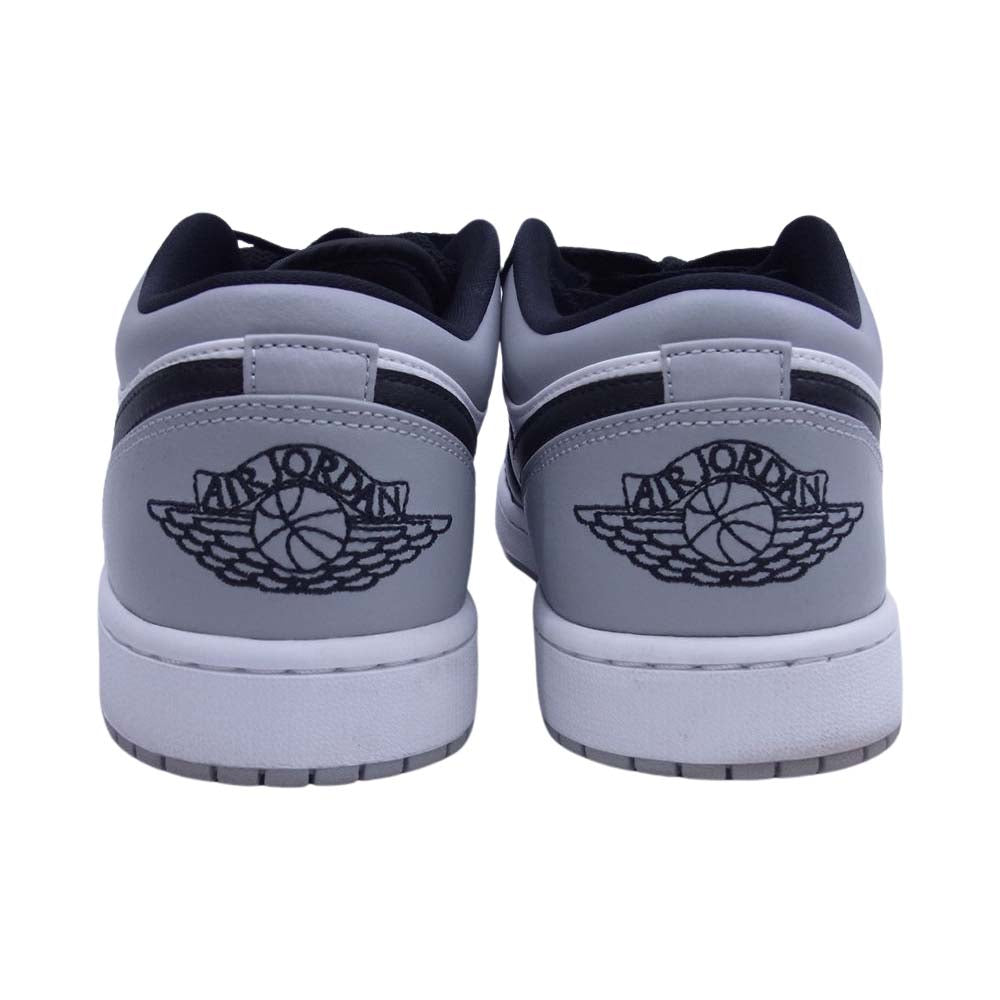 NIKE AIR JORDAN ナイキ ジョーダン 553558-052 1 Low Shadow Toe 1 ロー シャドウトゥー ローカット スニーカー ブラック系 グレー系 27cm【中古】