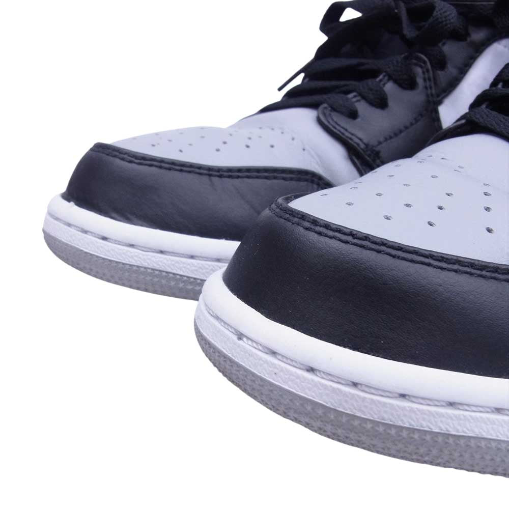 NIKE AIR JORDAN ナイキ ジョーダン 553558-052 1 Low Shadow Toe 1 ロー シャドウトゥー ローカット スニーカー ブラック系 グレー系 27cm【中古】
