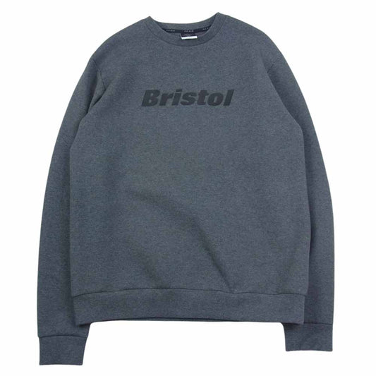 F.C.R.B. エフシーアールビー 21AW FCRB-212063 AUTHENTIC LOGO TECH KNIT スウェット グレー系 M【中古】