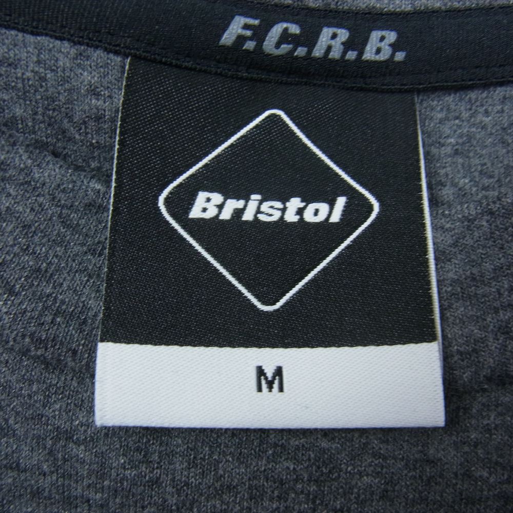 F.C.R.B. エフシーアールビー 21AW FCRB-212063 AUTHENTIC LOGO TECH KNIT スウェット グレー系 M【中古】