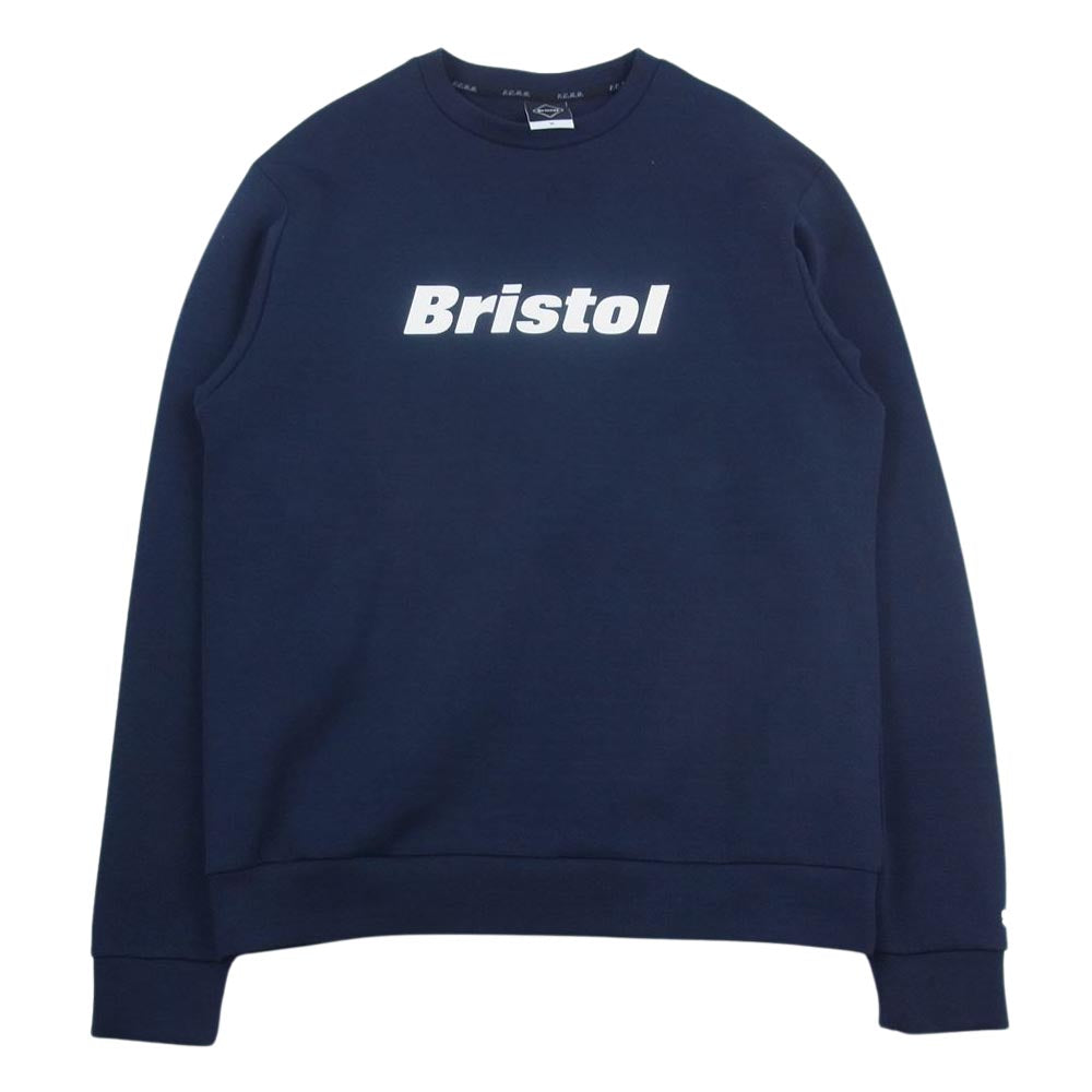 F.C.R.B. エフシーアールビー 21AW FCRB-212063 AUTHENTIC LOGO TECH KNIT スウェット ネイビー系 M【中古】
