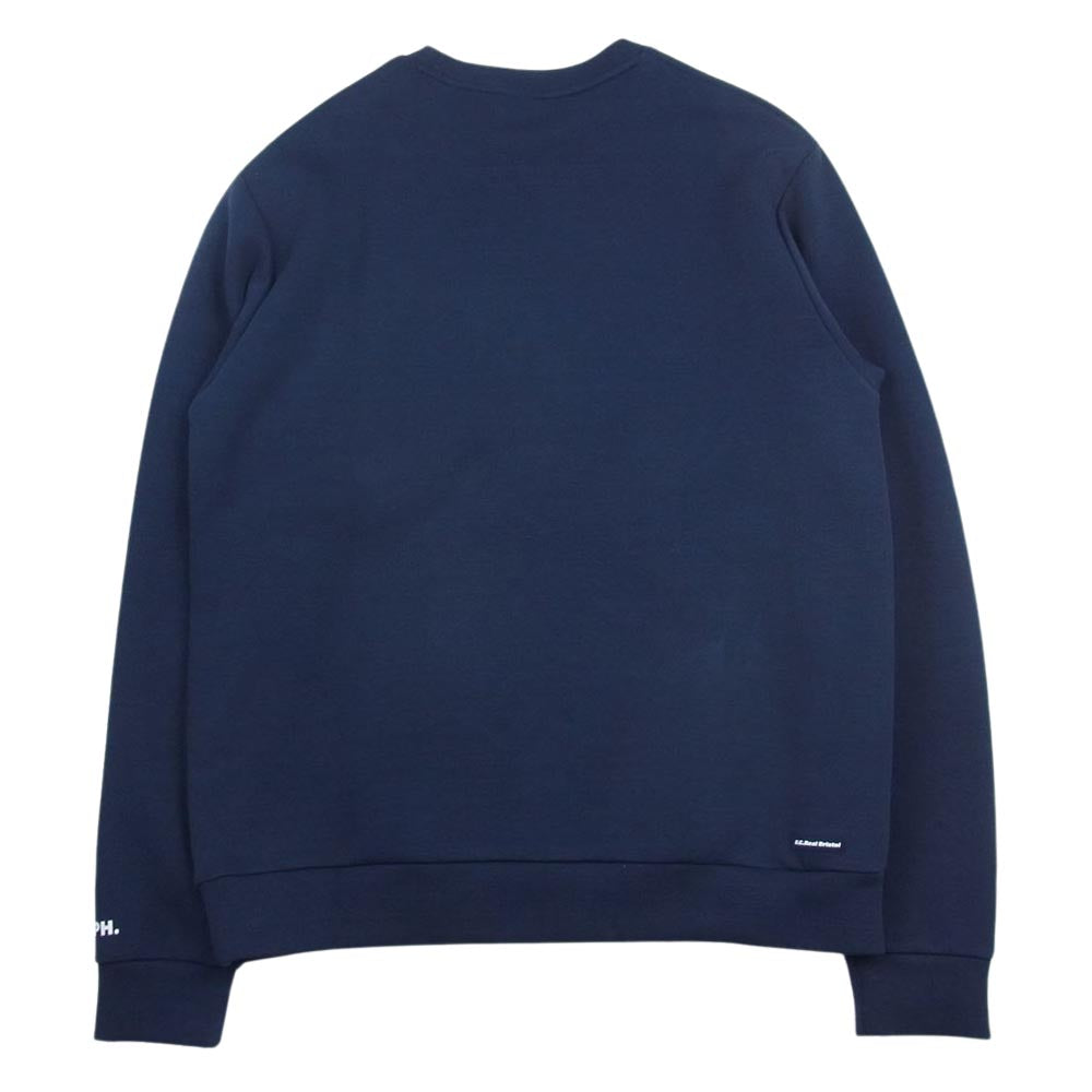 F.C.R.B. エフシーアールビー 21AW FCRB-212063 AUTHENTIC LOGO TECH KNIT スウェット ネイビー系 M【中古】