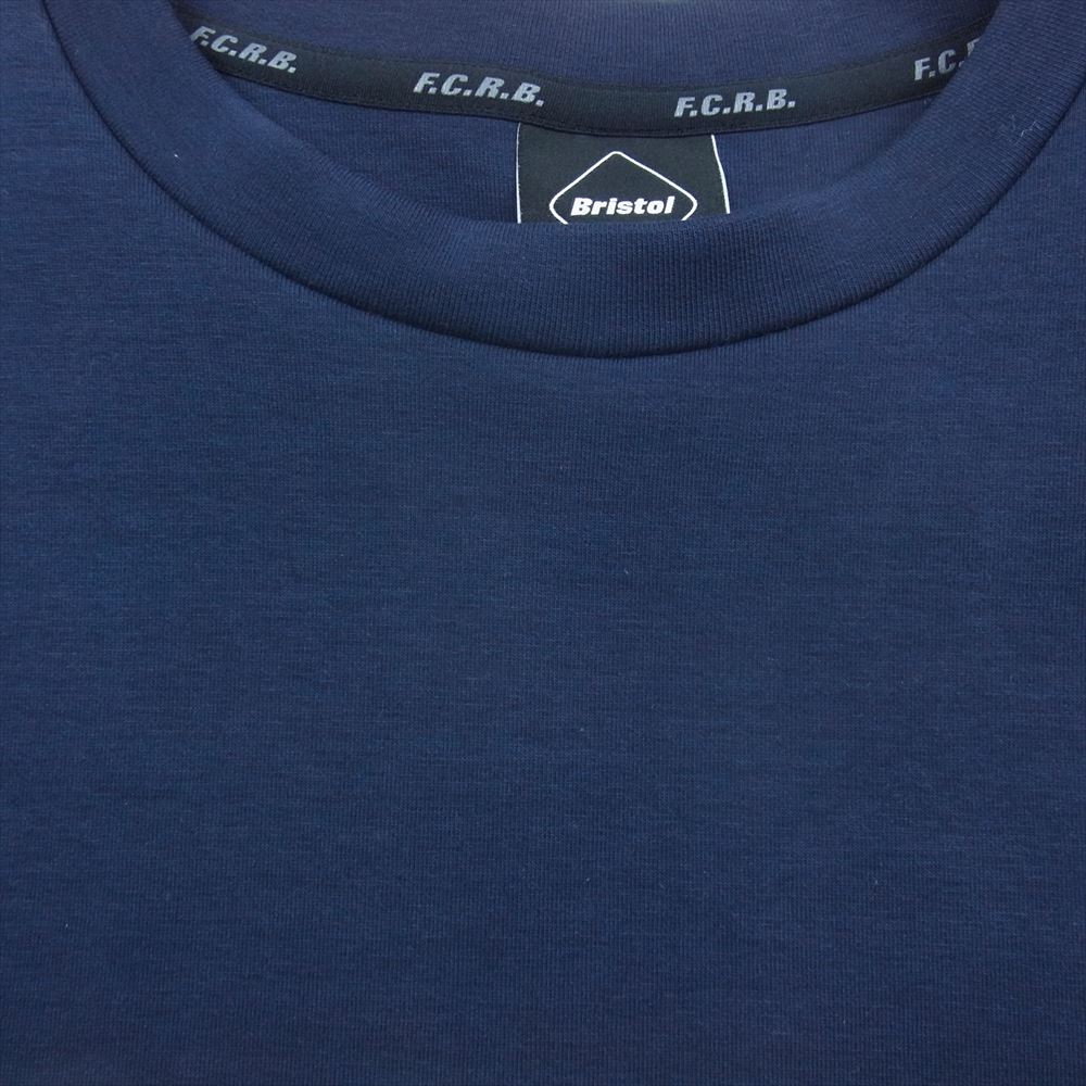 F.C.R.B. エフシーアールビー 21AW FCRB-212063 AUTHENTIC LOGO TECH KNIT スウェット ネイビー系 M【中古】