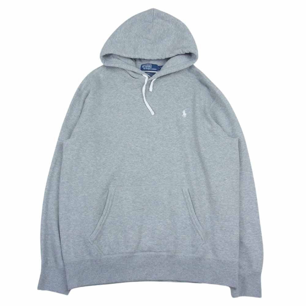 Ron Herman ロンハーマン 22AW × Polo Ralph Lauren Sweat Hoodie 710891321002 ポロ ラルフ ローレン スウェット シャツ グレー グレー系 L【中古】