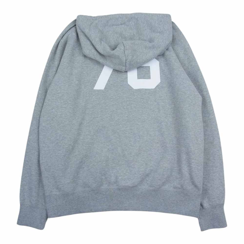 Ron Herman ロンハーマン 22AW × Polo Ralph Lauren Sweat Hoodie 710891321002 ポロ ラルフ ローレン スウェット シャツ グレー グレー系 L【中古】