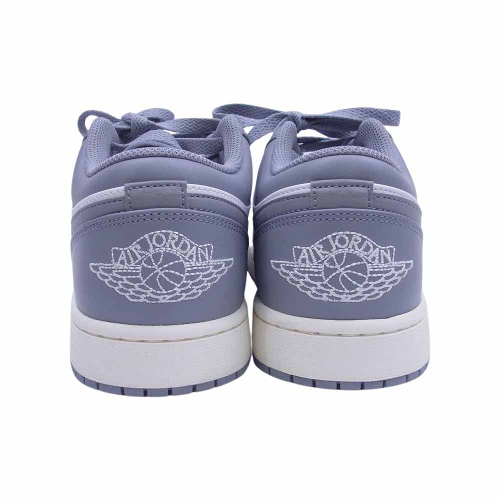 NIKE AIR JORDAN ナイキ ジョーダン 553558-053 1 Low Vintage Gre ヴィンテージ グレー ローカット スニーカー グレー系 ホワイト系 27cm【極上美品】【中古】