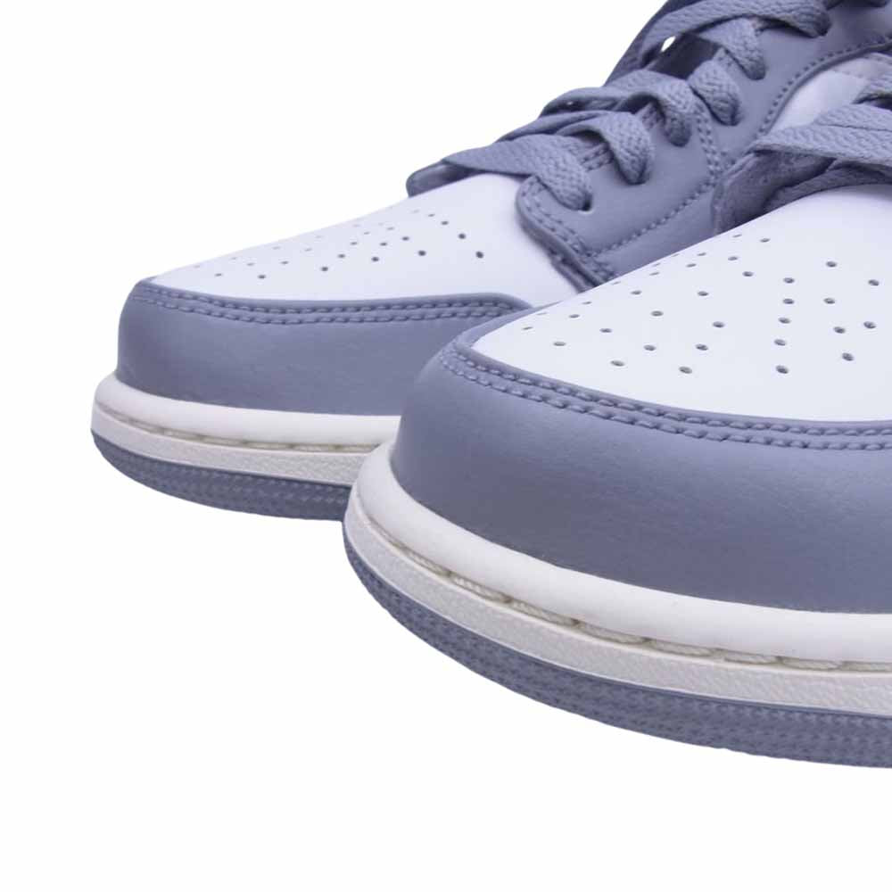 NIKE AIR JORDAN ナイキ ジョーダン 553558-053 1 Low Vintage Gre ヴィンテージ グレー ローカット スニーカー グレー系 ホワイト系 27cm【極上美品】【中古】