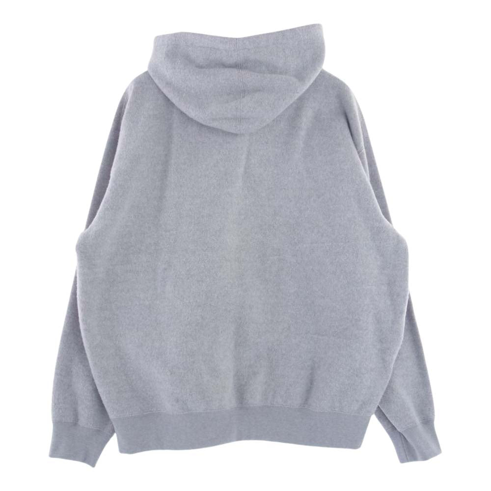 Supreme シュプリーム 23SS  Inside Out Box Logo Hooded Sweatshirt Heather Grey インサイドアウト ボックスロゴ フーデッド スウェットシャツ フーディー パーカー グレー系 L【中古】