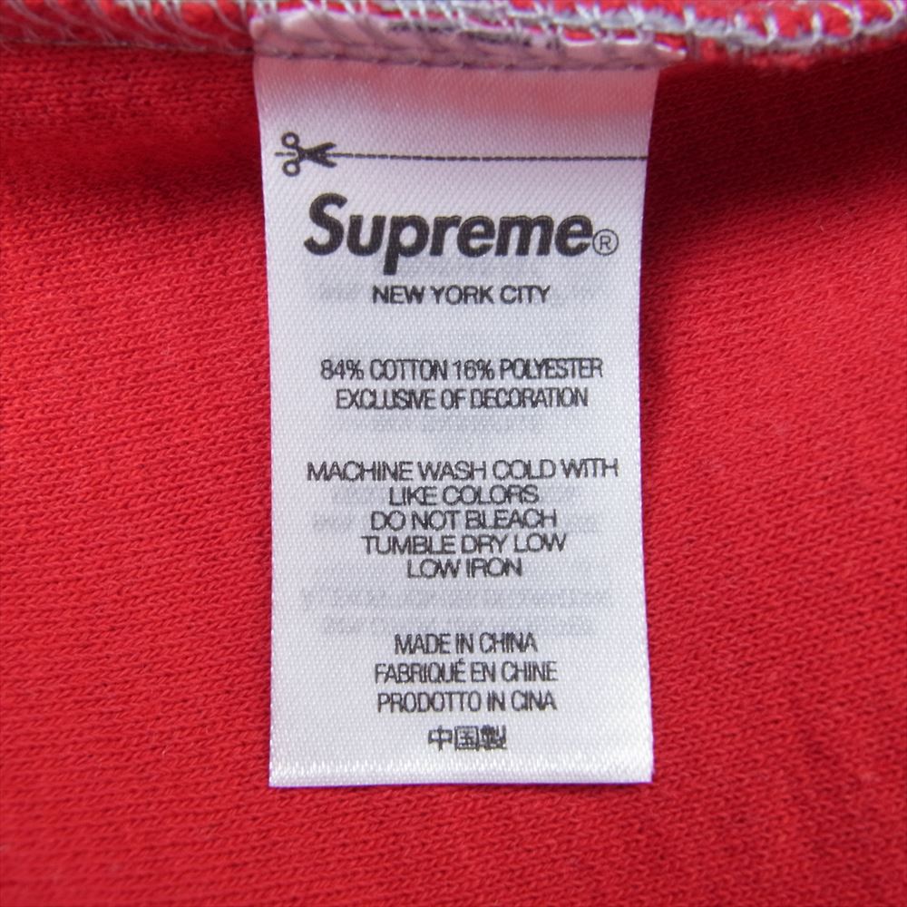 Supreme シュプリーム 23SS  Inside Out Box Logo Hooded Sweatshirt Heather Grey インサイドアウト ボックスロゴ フーデッド スウェットシャツ フーディー パーカー グレー系 L【中古】