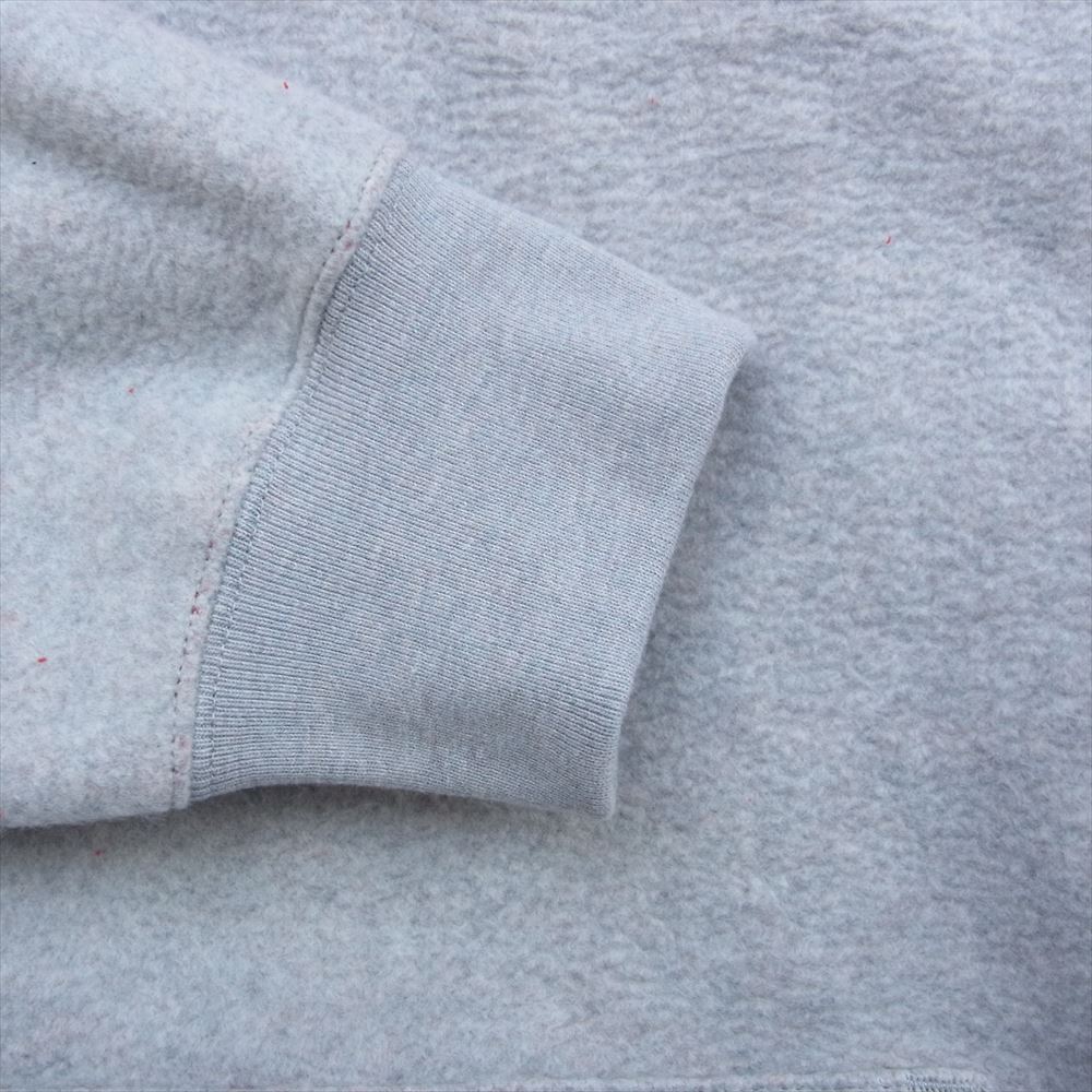 Supreme シュプリーム 23SS  Inside Out Box Logo Hooded Sweatshirt Heather Grey インサイドアウト ボックスロゴ フーデッド スウェットシャツ フーディー パーカー グレー系 L【中古】