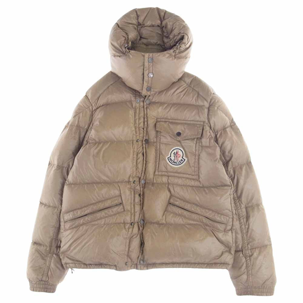 MONCLER モンクレール K2 DOWN ケーツー ダウン ジャケット ベージュ系 3【中古】