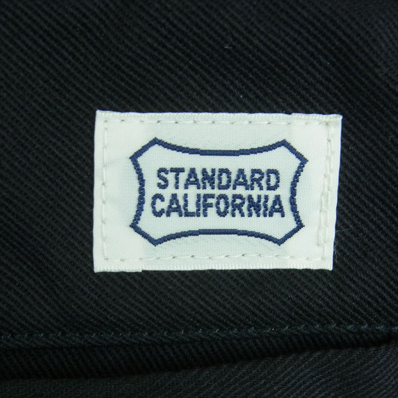STANDARD CALIFORNIA スタンダードカリフォルニア Work Pants ワーク パンツ 日本製 ブラック系 W34【中古】