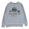 Buzz Rickson's バズリクソンズ 375th BOMB SQ スカル プリント スウェット グレー系 L【中古】