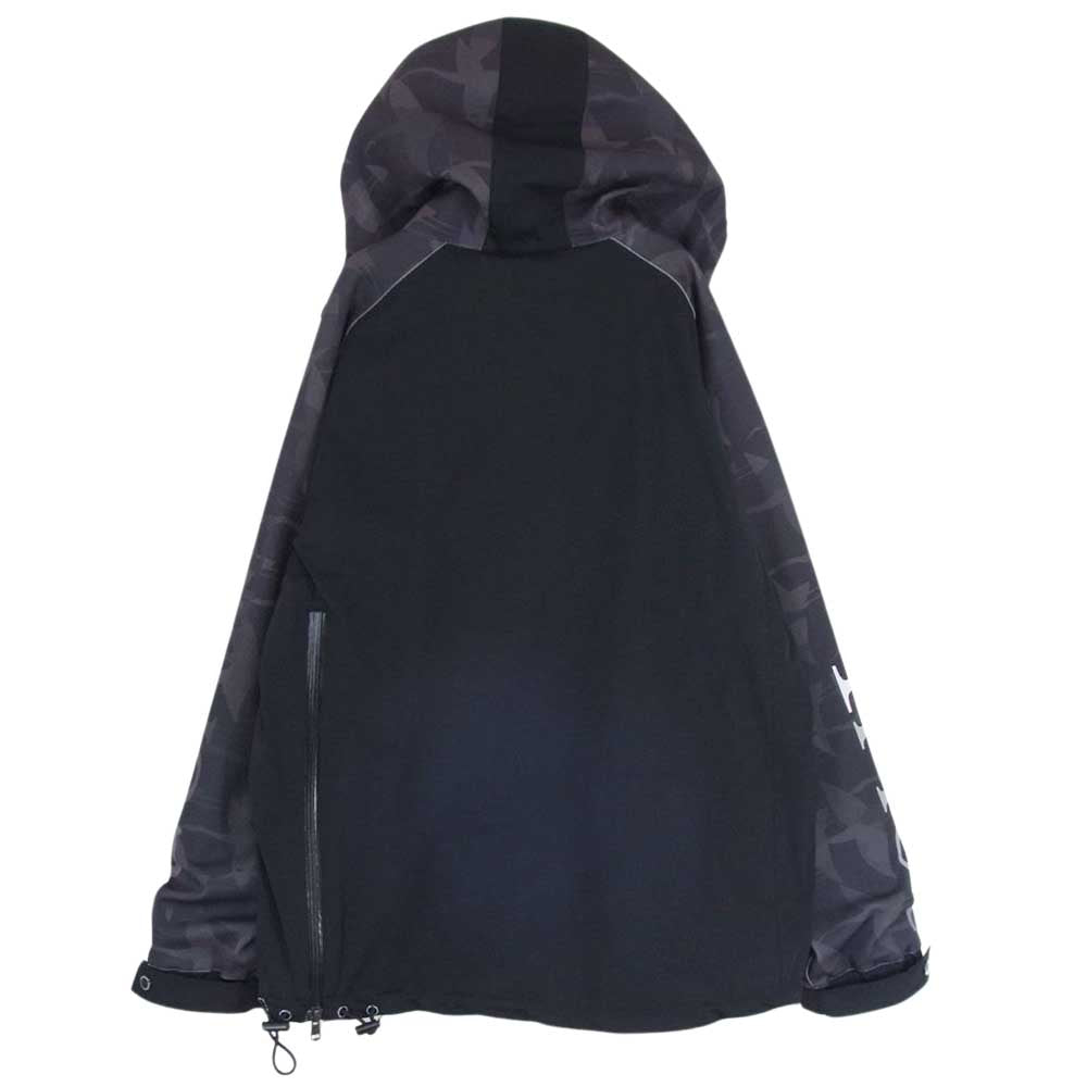 1piu1uguale3 ウノピュウノウグァーレトレ LS002 HC02 113 SPORT PULLOVER ANORAK PARKA スポーツ プルオーバー アノラック パーカー ジャケット ブラック系 IV【中古】