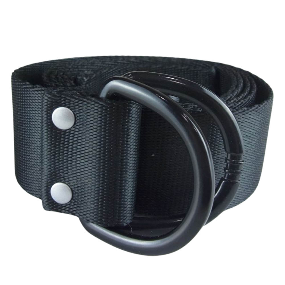 Y-3 Yohji Yamamoto ワイスリー ヨウジヤマモト ロゴ リング ベルト ブラック系【中古】