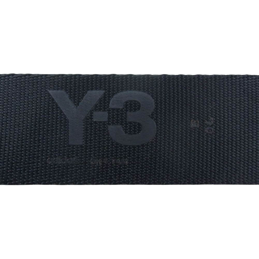 Y-3 Yohji Yamamoto ワイスリー ヨウジヤマモト ロゴ リング ベルト ブラック系【中古】