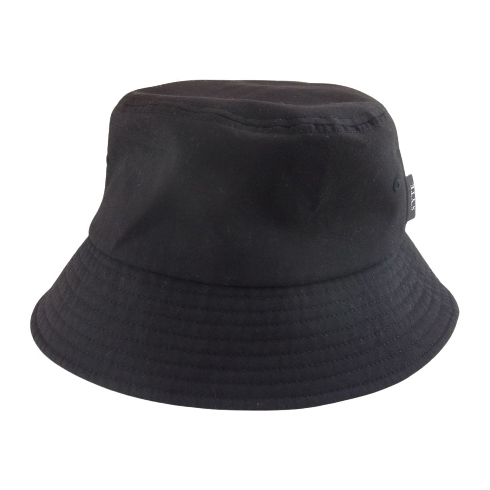 Yohji Yamamoto ヨウジヤマモト UB-H17-912 s’yte サイト Pe/Rayon Gabardine Stretch Bucket Hat バケットハット 帽子 ブラック系【中古】