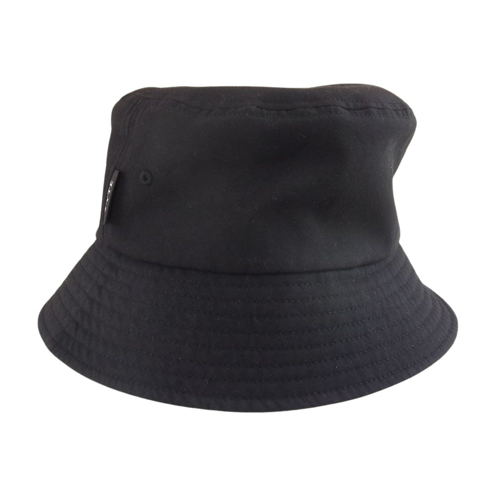 Yohji Yamamoto ヨウジヤマモト UB-H17-912 s’yte サイト Pe/Rayon Gabardine Stretch Bucket Hat バケットハット 帽子 ブラック系【中古】