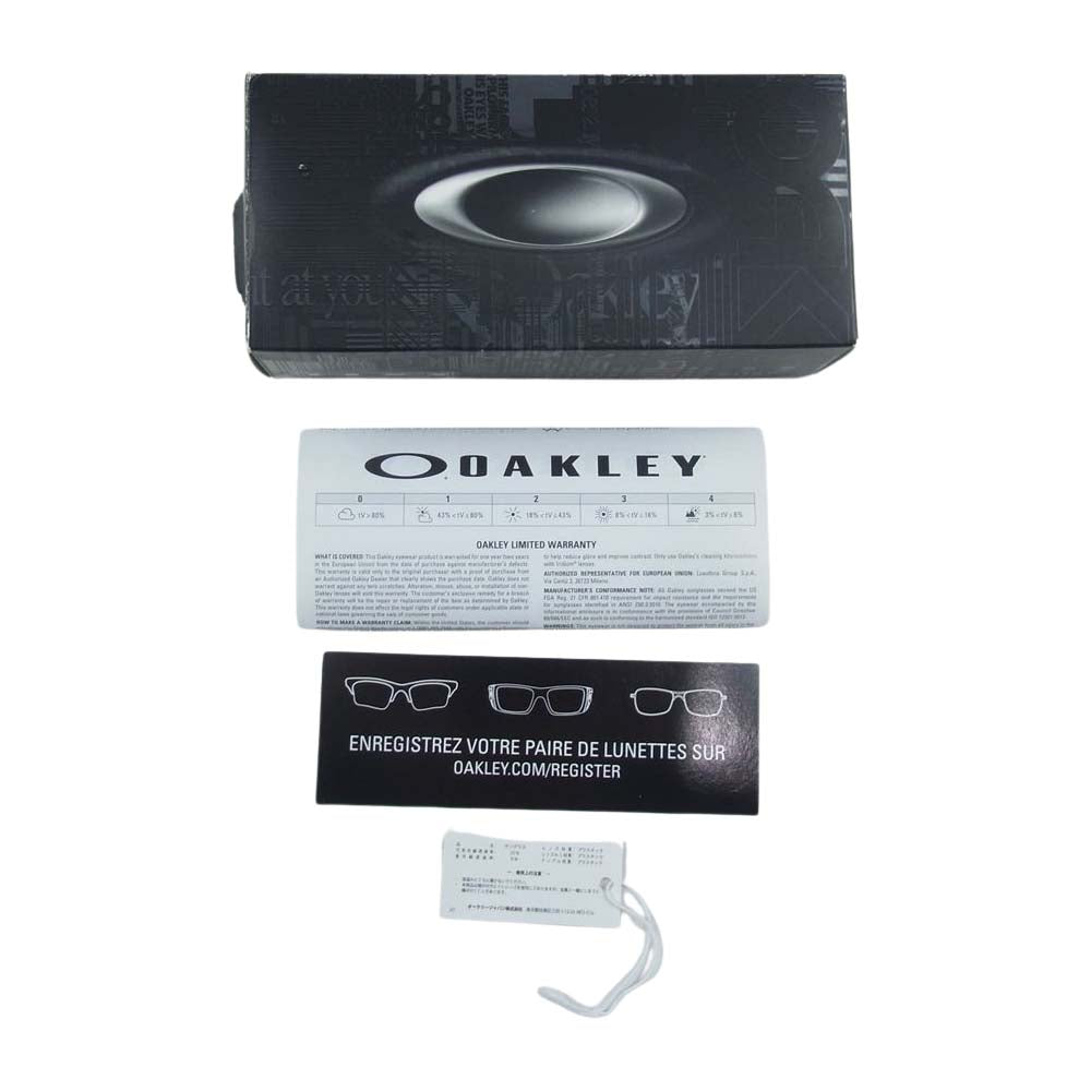 OAKLEY オークリー OO9161-12 PIT BULL ピットブル アジアンフィット サングラス ロゴ ブラック系 62-18-132【中古】