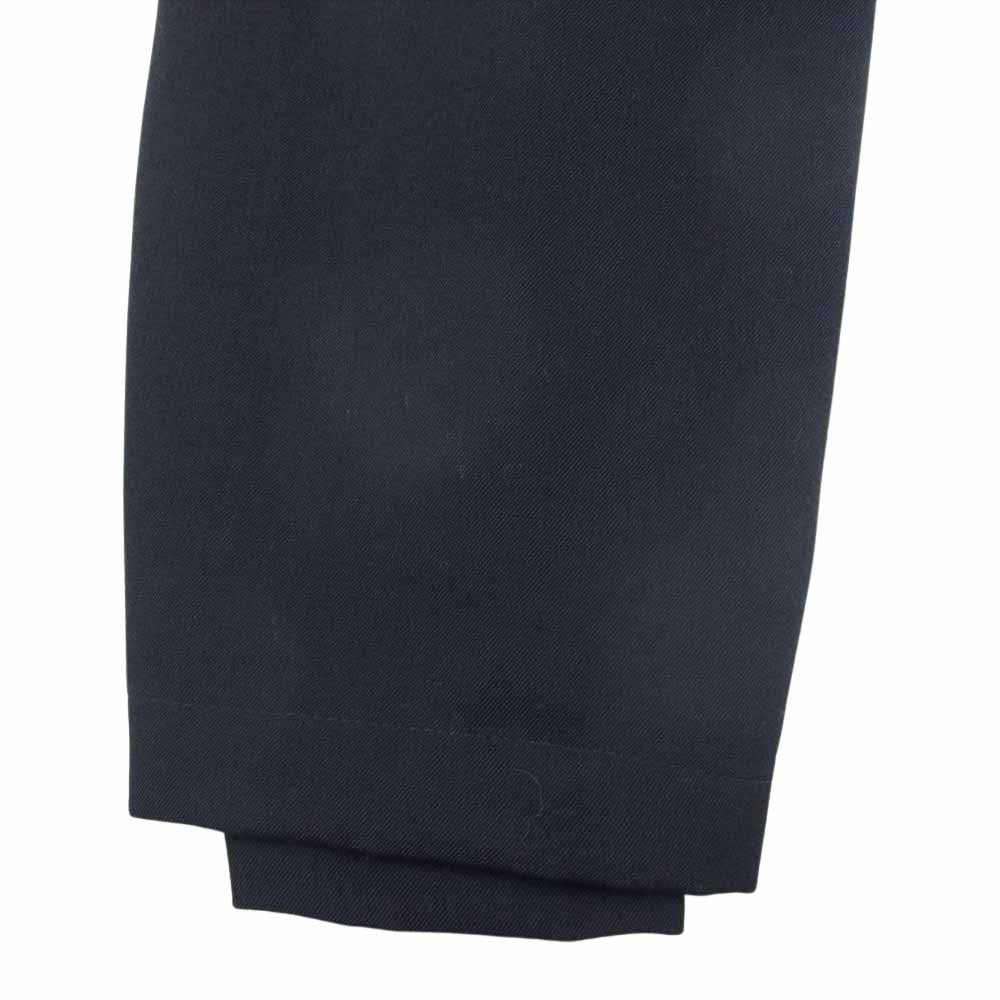 Yohji Yamamoto POUR HOMME ヨウジヤマモトプールオム 19AW HC-P39-100 ウールギャバジン 前裾レースアップ ジョッパーズ パンツ ブラック系 2【中古】