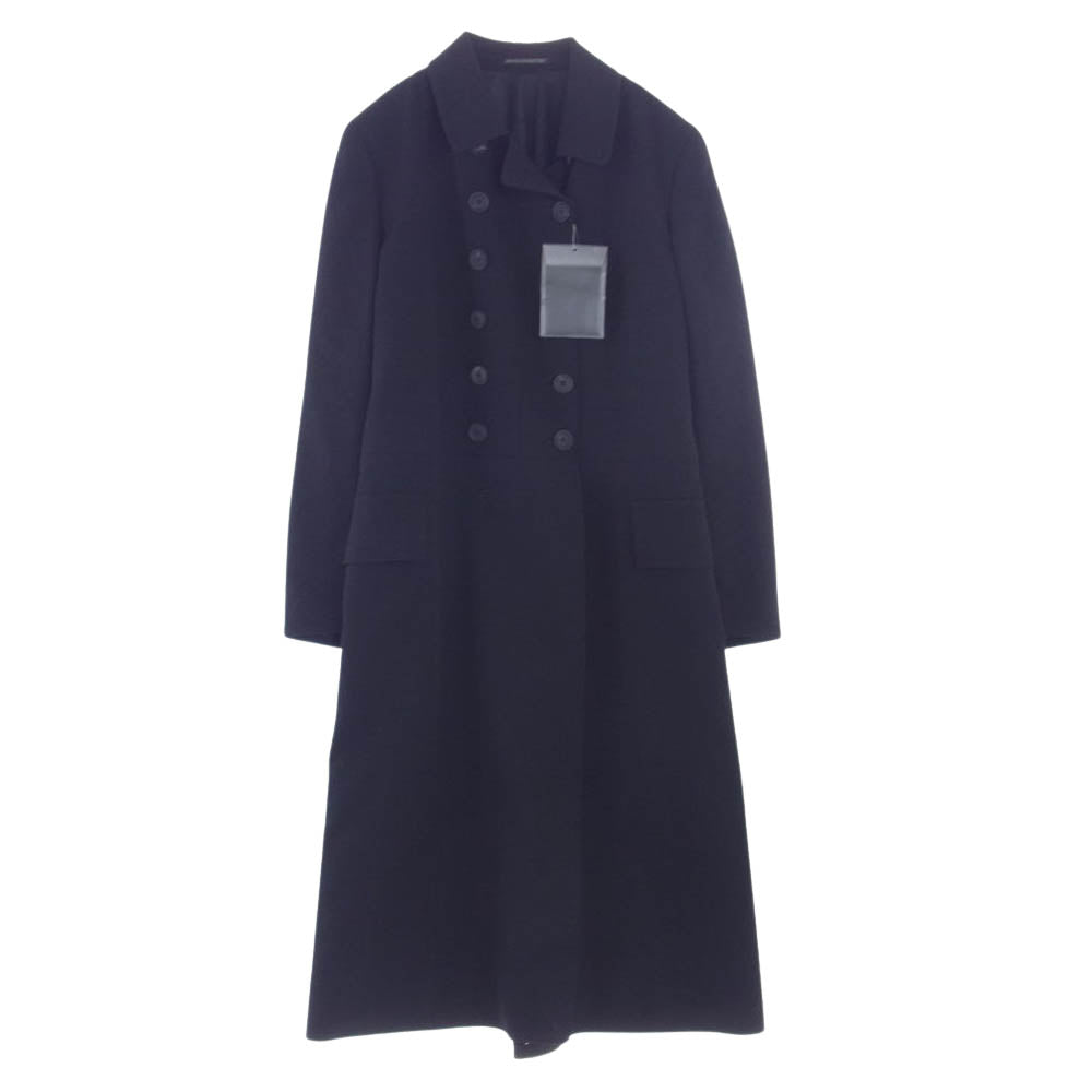 Yohji Yamamoto POUR HOMME ヨウジヤマモトプールオム 19SS HC-J31-100 ウールギャバジン ナポレオン コート ブラック系 2【美品】【中古】