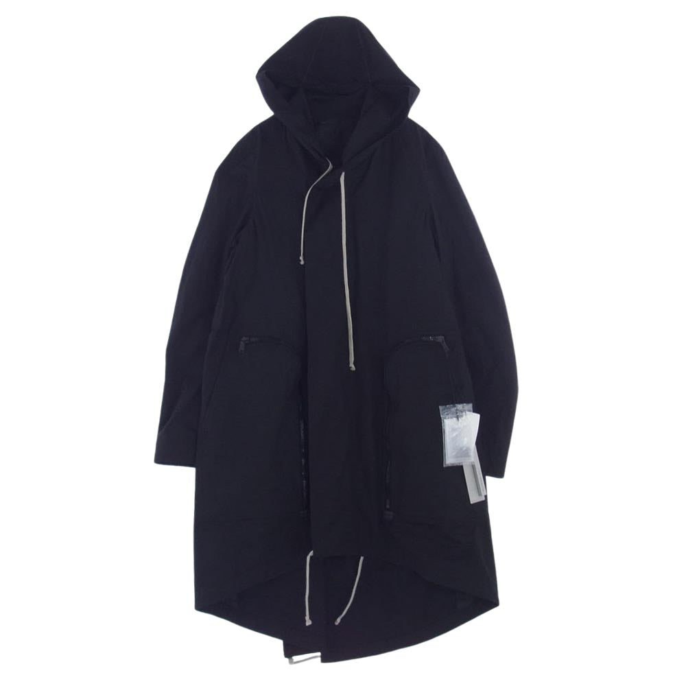 Rick Owens リックオウエンス 21SS RU21S6971 BAUHAUS PARKA バウハウス パーカー TE モッズコート ジャケット ブラック系 46【極上美品】【中古】