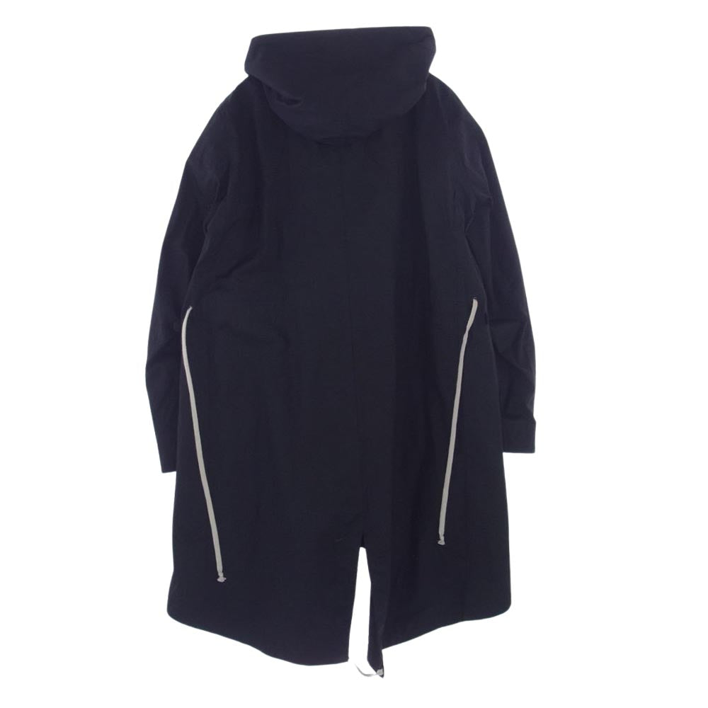 Rick Owens リックオウエンス 21SS RU21S6971 BAUHAUS PARKA バウハウス パーカー TE モッズコート ジャケット ブラック系 46【極上美品】【中古】