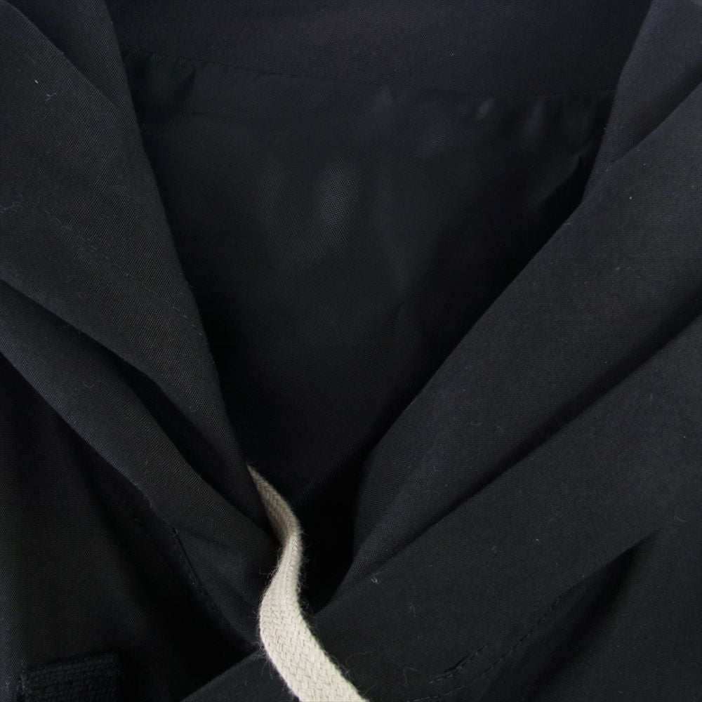 Rick Owens リックオウエンス 21SS RU21S6971 BAUHAUS PARKA バウハウス パーカー TE モッズコート ジャケット ブラック系 46【極上美品】【中古】