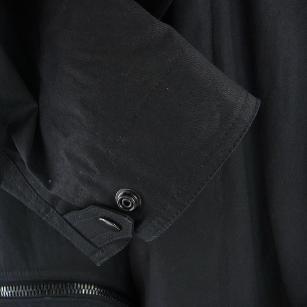 Rick Owens リックオウエンス 21SS RU21S6971 BAUHAUS PARKA バウハウス パーカー TE モッズコート ジャケット ブラック系 46【極上美品】【中古】