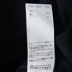 Yohji Yamamoto POUR HOMME ヨウジヤマモトプールオム 20SS FN-J06-100 NO FUTURE ノーフューチャー ドクター ジャケット コート ブラック系 2【極上美品】【中古】