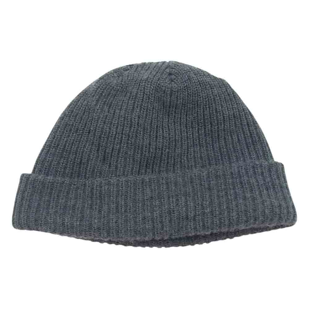 Supreme シュプリーム Loose Gauge Beanie ロゴ刺繍 アクリル ニット ビーニー ニットキャップ グレー系【中古】