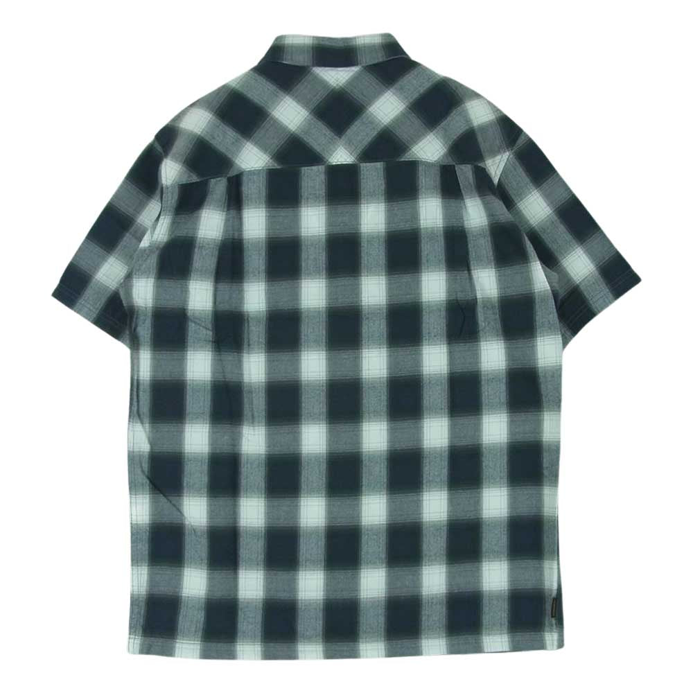 NEIGHBORHOOD ネイバーフッド 20SS 201ARNH-SHM04 B&C C SHIRT SS チェック 半袖 シャツ コットン 日本製 グレー系 M【中古】