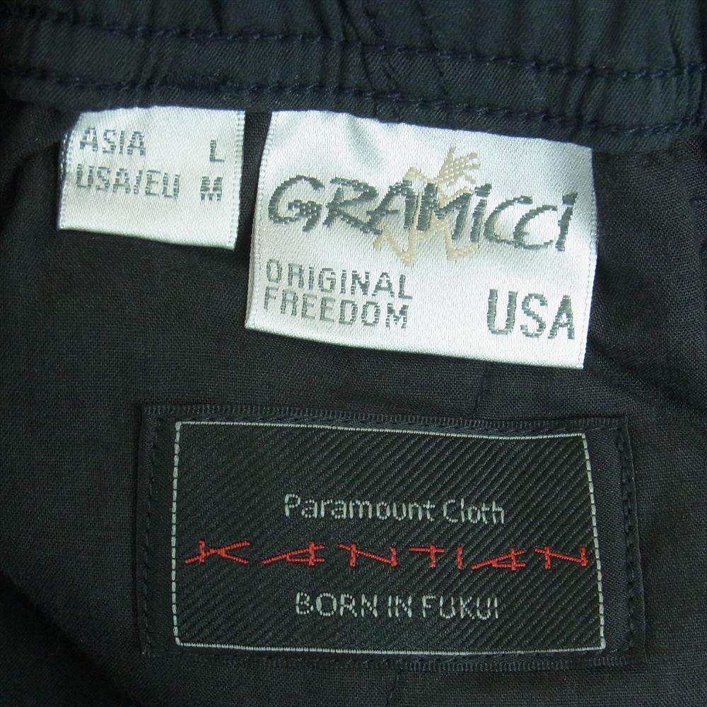 Gramicci グラミチ GMP-20F1692 Beauty & Youth ビューティーアンドユース 別注 KANTIAN PANTS クライミング パンツ ダークネイビー系 L【中古】