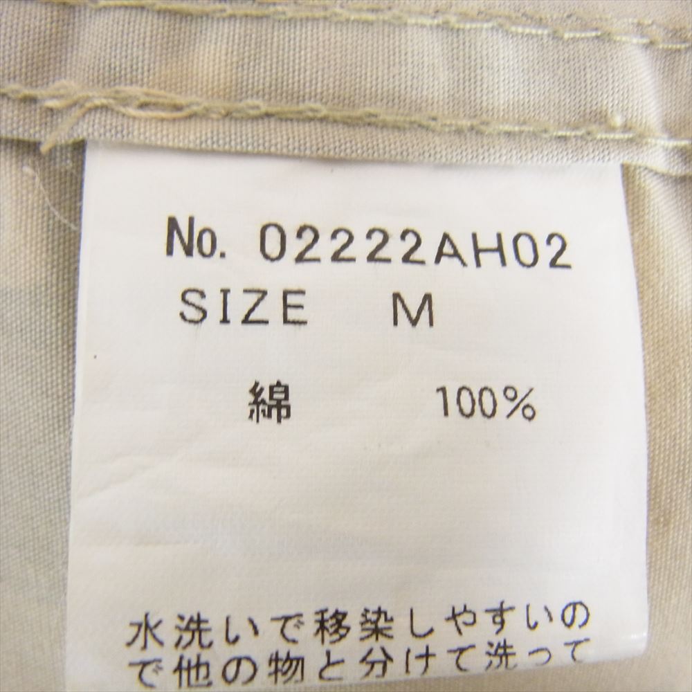 HYSTERIC GLAMOUR ヒステリックグラマー 22SS 02222AH02 HYS CHAMPIONSHIP SUPERFUZZ チャンピオンシップ フィールド アーミー 半袖 シャツ チョコチップカモ カーキ系 M【中古】