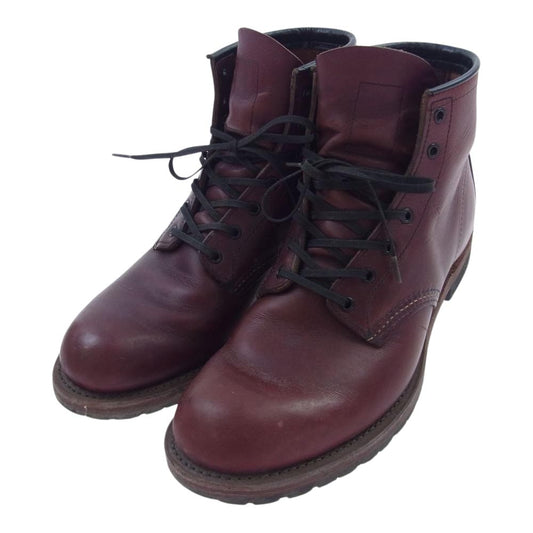 RED WING レッドウィング 9011 BECKMAN BOOTS ベックマン ワークブーツ ブラックチェリー レッド系 27cm/USA9【中古】