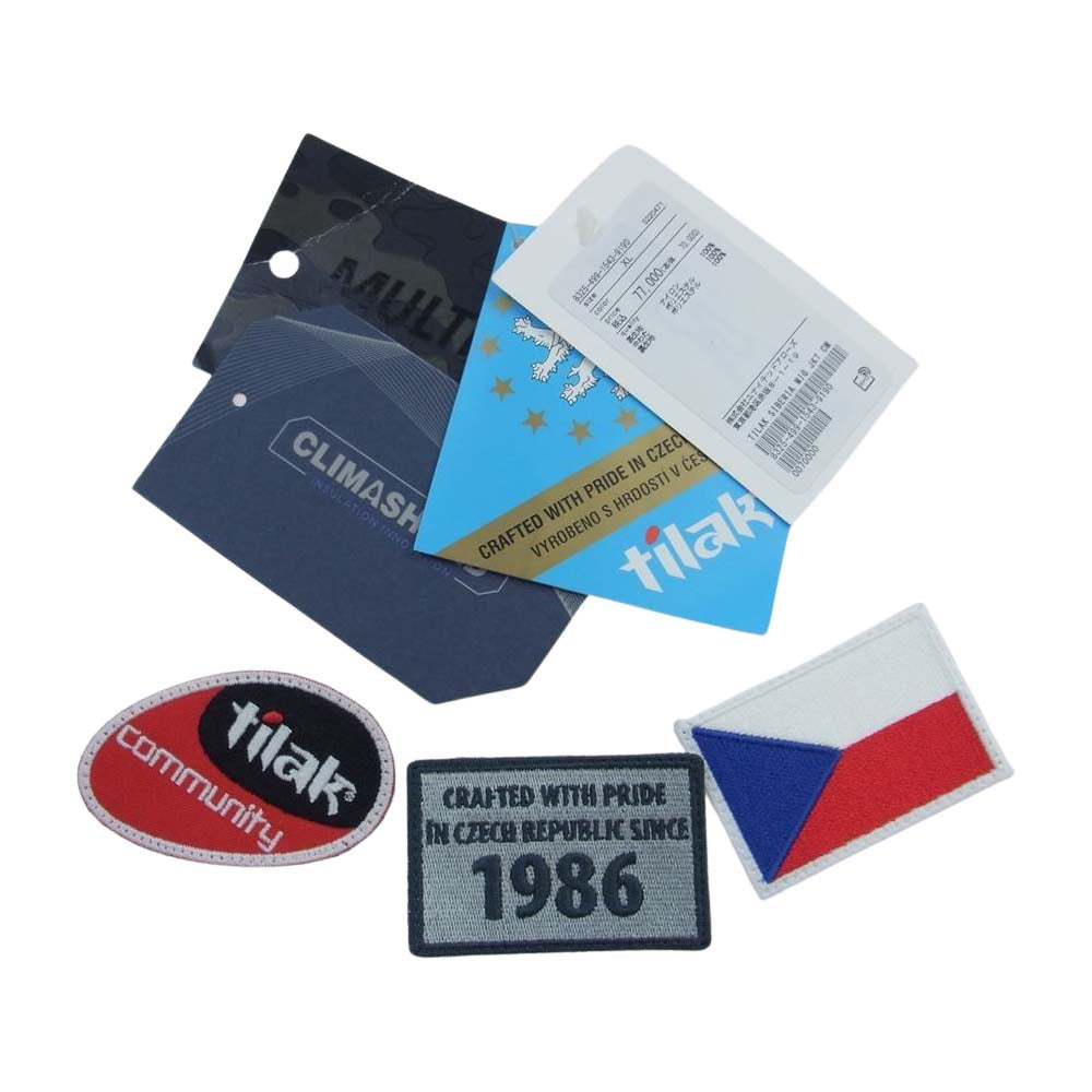 TILAK ティラック SIBERIA MIG JKT シベリア 中綿 ジャケット ブラック系 XL【中古】