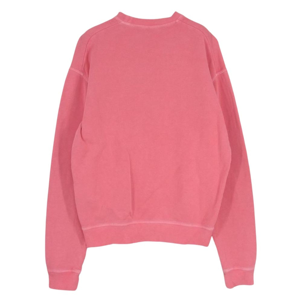 DSQUARED2 ディースクエアード S71GU0219 Classic raglar fit Trainer プリント スウェット トレーナー ピンク系 XS【中古】