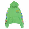 CHROME HEARTS クロムハーツ（原本無） 国内正規品 PPO SEXRCD GRN HD PLVR MATTY BOY sex records マッティボーイ セックス レコード パーカー ライトグリーン系 S【中古】