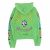 CHROME HEARTS クロムハーツ（原本無） 国内正規品 PPO SEXRCD GRN HD PLVR MATTY BOY sex records マッティボーイ セックス レコード パーカー ライトグリーン系 S【中古】